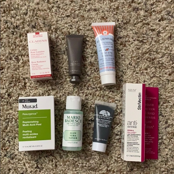 Clarins Other - High End Skincare Deluxe Sized Sampler